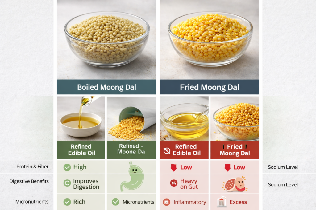 is haldirams moong dal healthy