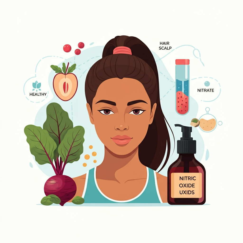 does nitric oxide help with hair loss