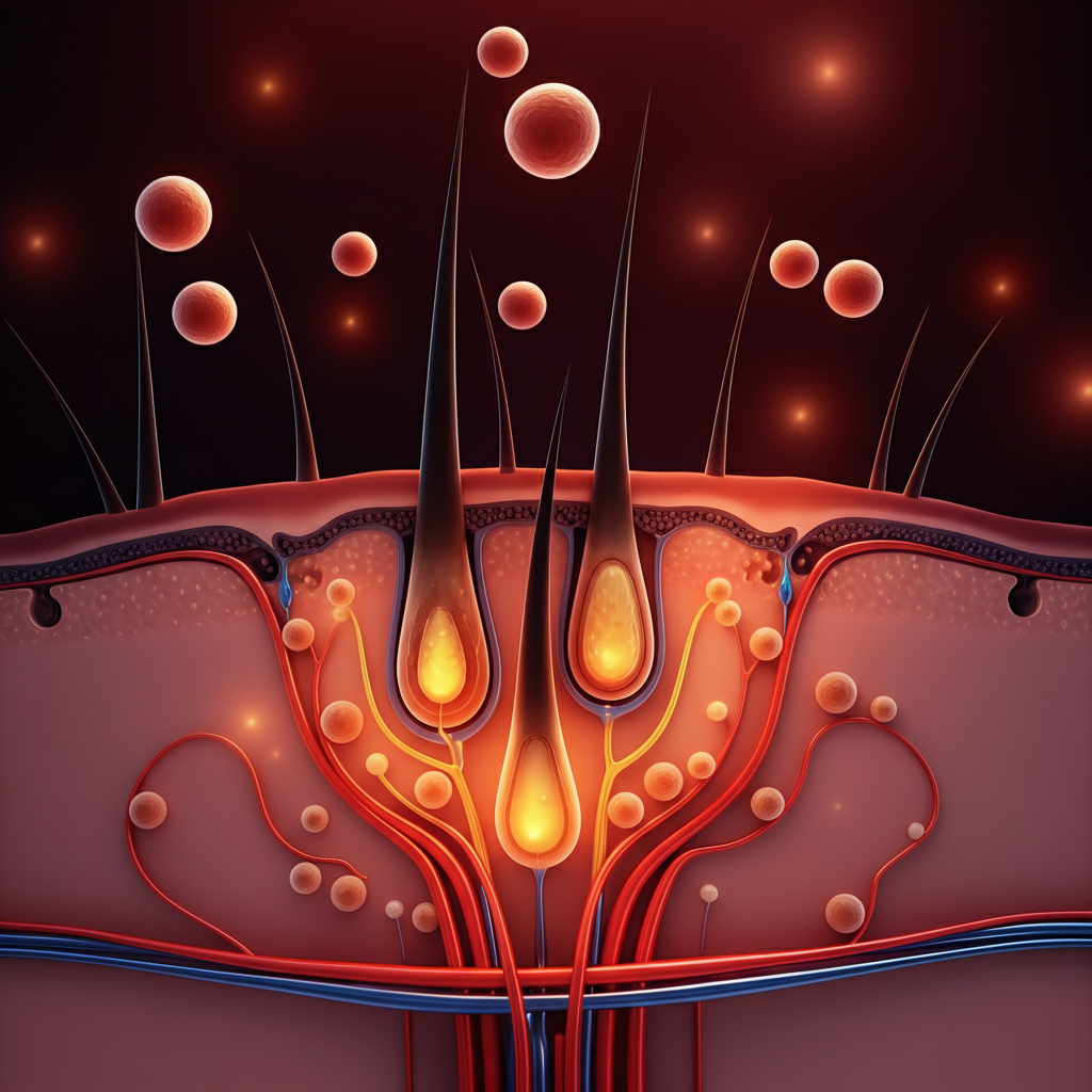 does nitric oxide help with hair loss