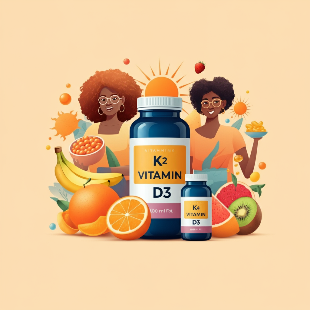 para que sirve la vitamina k2 y d3