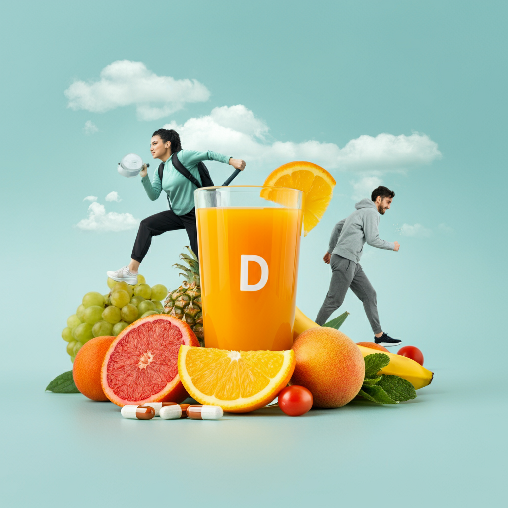 can i take vitamin d and iron together