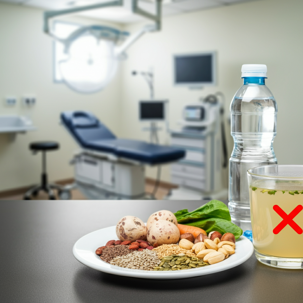 why stop vitamins before colonoscopy