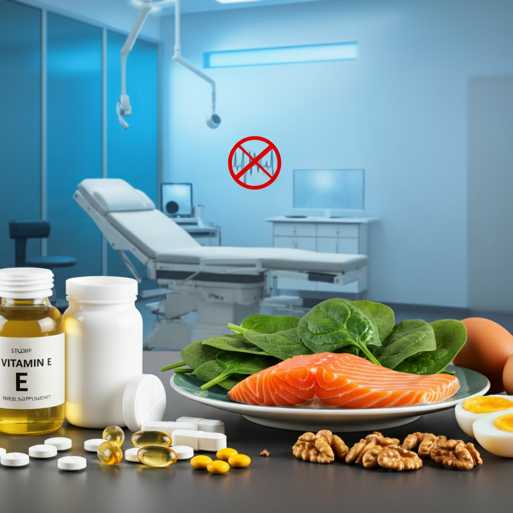 why stop vitamins before colonoscopy