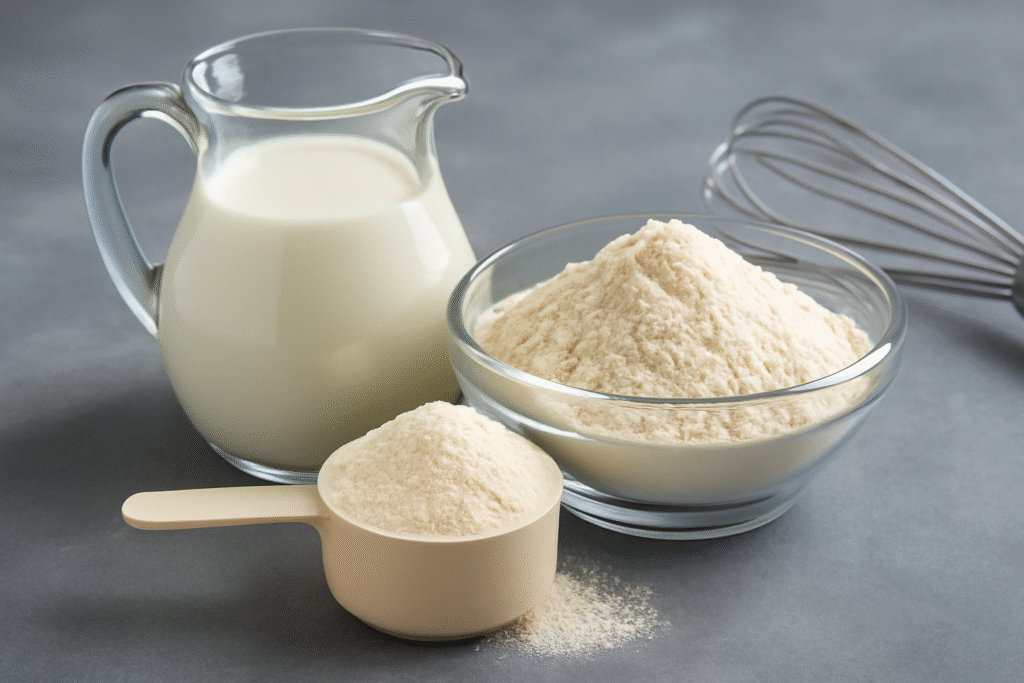 is whey protein powder made from worms