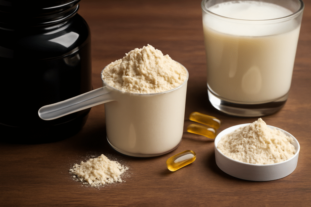 is whey protein powder made from worms