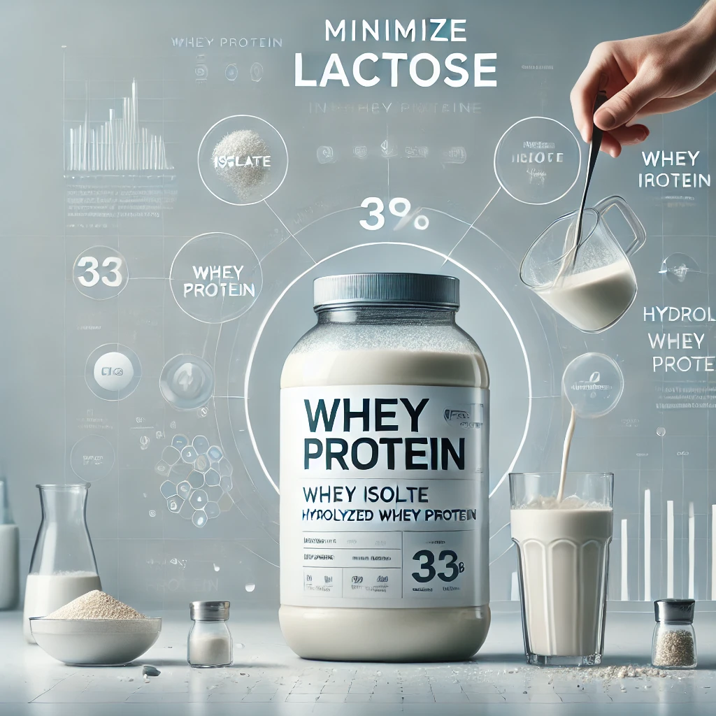 does whey protein have lactose